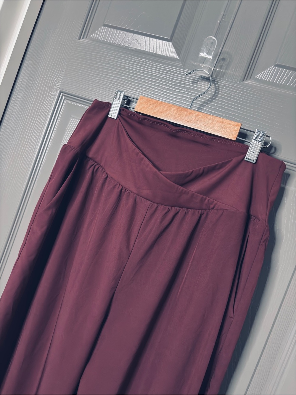 HALARA New Breezeful High Waist Crossover Resort Pants Size L - Picture 5 of 7